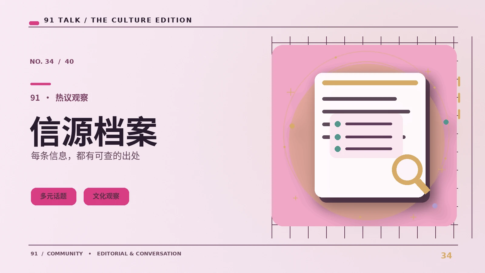 信息核验课堂主题配图